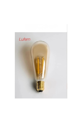 Rustik Retro Akkor Led Ampul Vintage Spiral Filament Blubs Yüksek Işıklandırma Lamba Gün Işığı E27