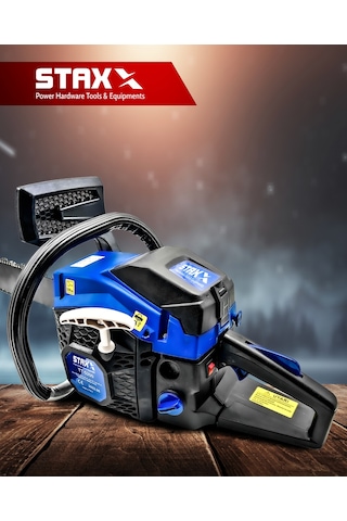 Staxx Power Turbo520 Benzinli Ağaç Kesme Motorlu Testere 52cc