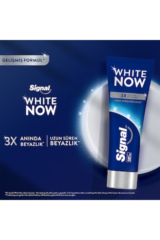 Signal White Now Diş Macunu Uzun Süren Beyazlık 4x75 ML