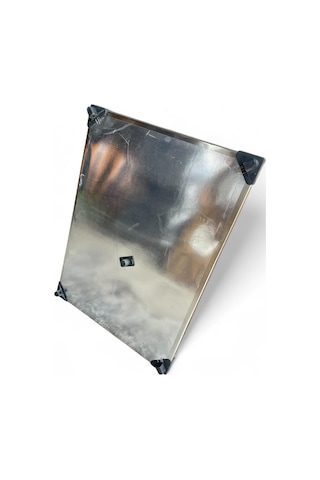 Soba Altlığı Sac Üzeri Baskılı 45 X 60 Cm Yeni Model Kahverengi