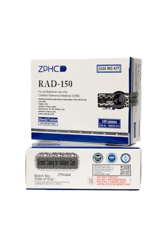 Zphc Testolone Rad150 20 Mg / Pill -100 Tablet Aromasız
