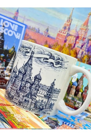 Bjorn Porselen Kupa "moskova" 500 Ml 241352293 MAvi