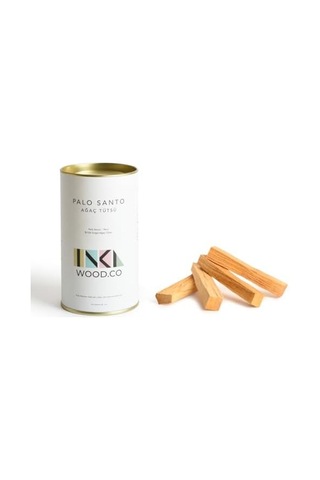 Palo Santo Ağaç Tütsü 4 Adet 40gr Peru Negatif Enerjiyi Uzaklaştırın - Rahatlatıcı Ve Meditasyon İçin Acı Kahverengi