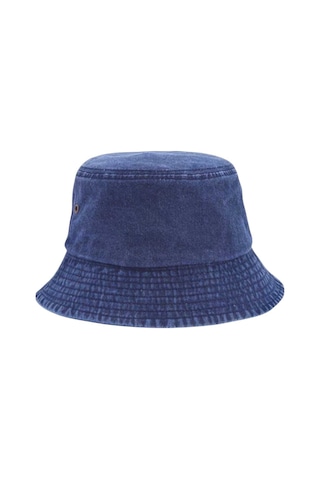 Uniquetrenders Kadın Eskitme Vintage %100 Pamuklu Bucket Kova Şapka Lacivert