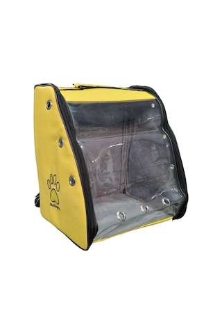 Aquahome Deri Astronot Kedi Taşıma Çantası 38 x 27 x 34 CM
