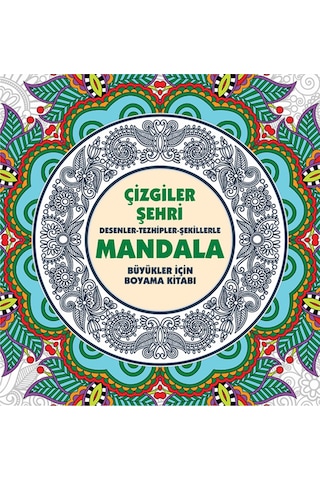 Çizgiler Şehri-mandala, Renkler Şehri-mandala Ve Sükunet Şehri Mandala Seti