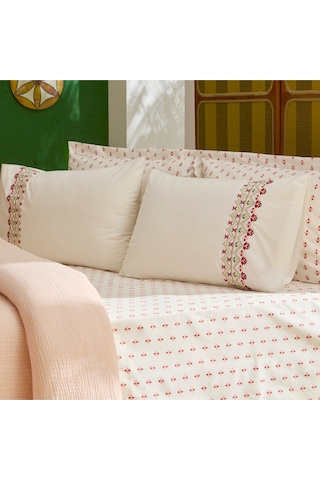 Karaca Home Vion %100 Pamuk Nish Set Çift Kişilik Pike Takımı Multicolour Çok Renkli