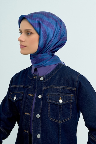 Armine Saf İpek Sura Eşarp 9525d 87 Mor