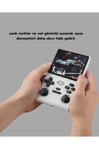 Hepsi Geniş Ekranlı Taşınabilir Retro Oyun Konsolu Yeni Nesil Najmaddin
