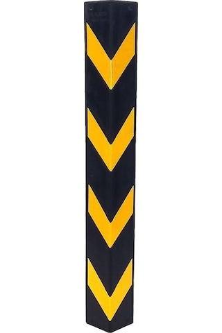 Kauçuk Otopark Köşe Kolon Koruyucu (Eko-Köşeli) Onlu Set (534230903)