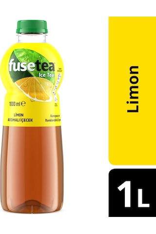 Fuse Tea Limon Aromalı Soğuk Çay 1 Lt X 6 Adet