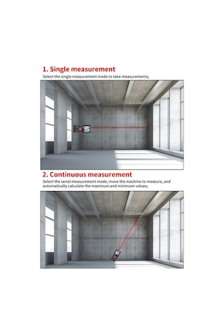 Pazly Akıllı Lazer Ölçüm Cihazı: Hacim, Alan, Pisagor Modlu, Ip54 Suya Dayanıklı Dijital Ölçüm Aleti