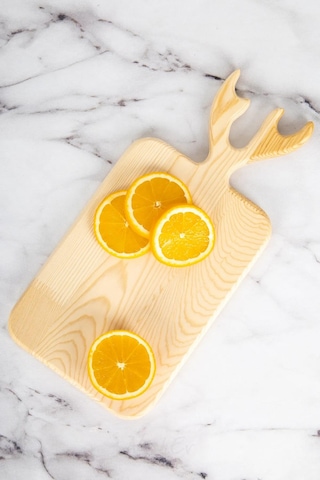 Nishev Ahşap Geyikli Kesme Tahtası, Servis Sunum Tabağı