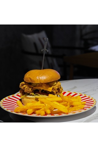 Kamp Ayısı Sword 6 Adet Paslanmaz Çelik Burger Şişi