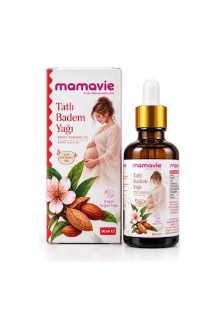 %100 Tatlı Badem Yağı 50 Ml Doğal Soğuk Pres Cilt, Saç Ve Vücut Bakım Yağı - 937409287 Diğer