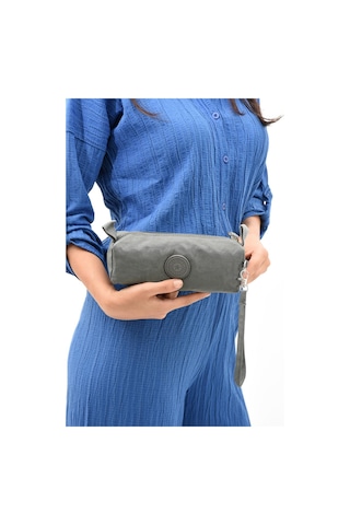 Tek Bölmeli Kalemlik Yıkanabilir ve Su Geçirmez Gri Model: 571-15h - Gri