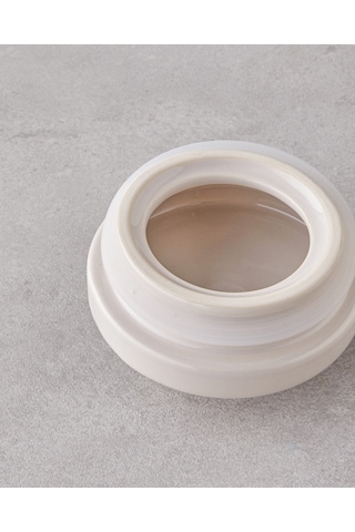 English Home Soft Bloom Stoneware Kavanoz 15 Cm Krem Krem