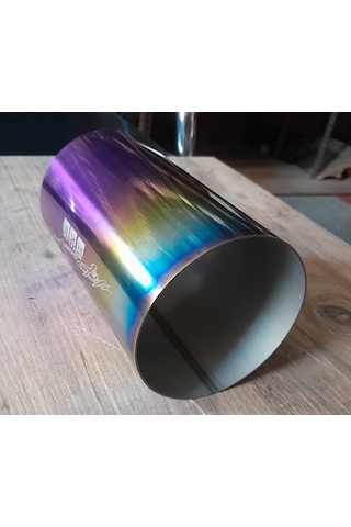 100 LÜK TAM YANIK PASLANMAZ KROM EGZOZ UCU