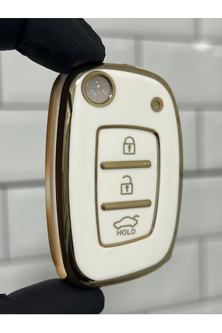 Hyundai Uyumlu Accent Blue Tucson I10 I20 Ix35 Santa Fe Anahtar Kılıfı