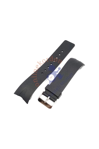 Nautica A15651G Siyah Silikon Saat Kordonu