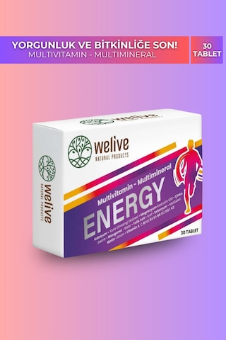 Multivitamin, Multimineral Tablet Energy Tablet