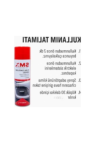 500 Ml Klima Temizleme Köpüğü, Araç İçi Hava Kalitesi İçin İdeal