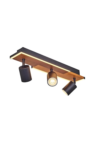 Özcan Aydınlatma 1419-3 3 Spotlu Plafonyer Meşe Meşe