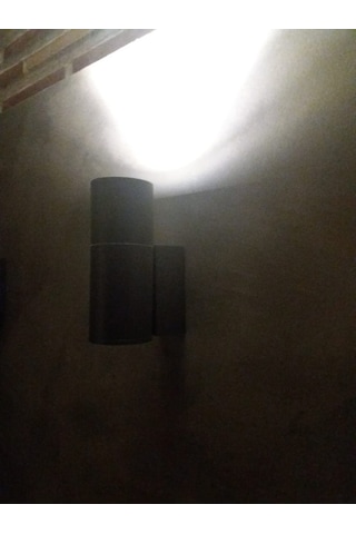 Dış Mekan Tek Yönlü Led Ampüllü Aplik (319487801) Antrasit