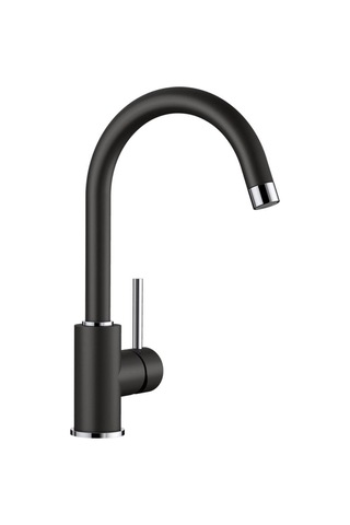 Blanco Sublıne 700 U Level Eviye. Siyah . Mida Siyah Eviye Seti