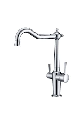 Movecci Dual Flow Çift Akışlı Eviye Mutfak Batarya Ingiliz Tarzı