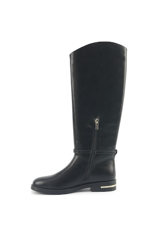 Nine West Nucıa 5pr Siyah Kadın Düz Çizme 000000000102012416 Siyah