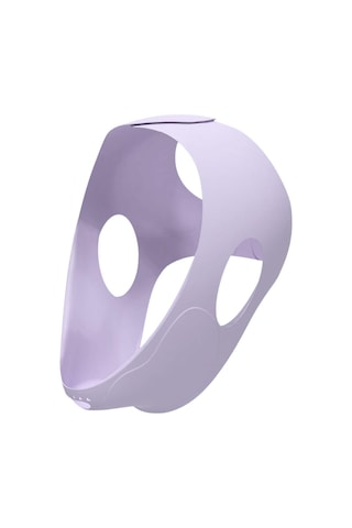Homyl Buz Baş Sarma Evrensel Rahat Silikon Yüz Paketi Çene Için Mor