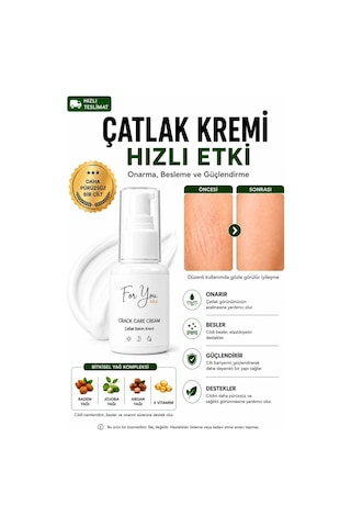 Çatlak Önleyici Bakım Krem- Hamilelik & Doğum Sonrası Çatlak Bakım Kremi