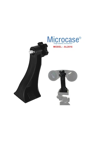 Dürbünü Tripoda Bağlama Dürbün ve Tripod Bağlantı Adaptörü Al2515 Siyah