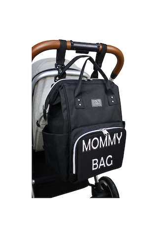 Stylo Star Mommy Bag Anne Bebek Bakım Sırt Çantası Siyah