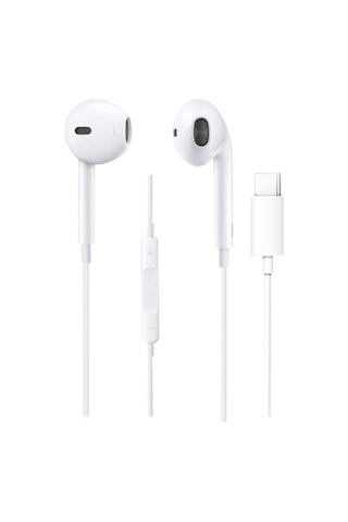 Öz Trend Store Type-c Kablolu Renk Apple Uyumlu iPhone 15  Mikrofonlu Kulakiçi Kulaklık Aut124-e Diğer