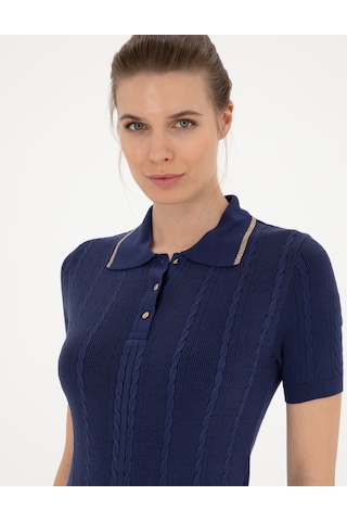 Pierre Cardin Kadın Lacivert Elbise Triko 50288683-vr033 Lacivert