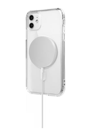 Apple Uyumlu iPhone 11 Kilif Magsafe Destekli Seffaf Silikon Kapak 558843870