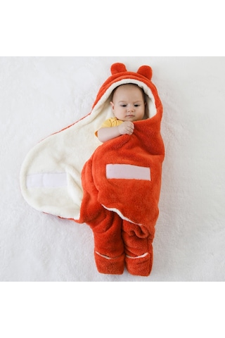 Owlishop Owli Dış Kundak 0-6 Ay Turuncu
