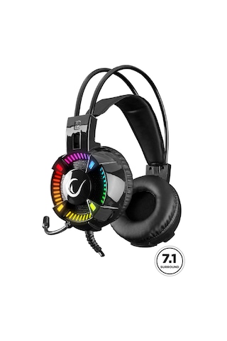Rampage Styles USB 7.1 Version RGB Oyuncu Mikrofonlu Kulaklık