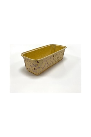 25'li Baton Kek Kalıbı Kraft Desenli Muffin Kek Kapsülü, 18x15.5 Cm Sku: Smg8690010593979 Açık Gri