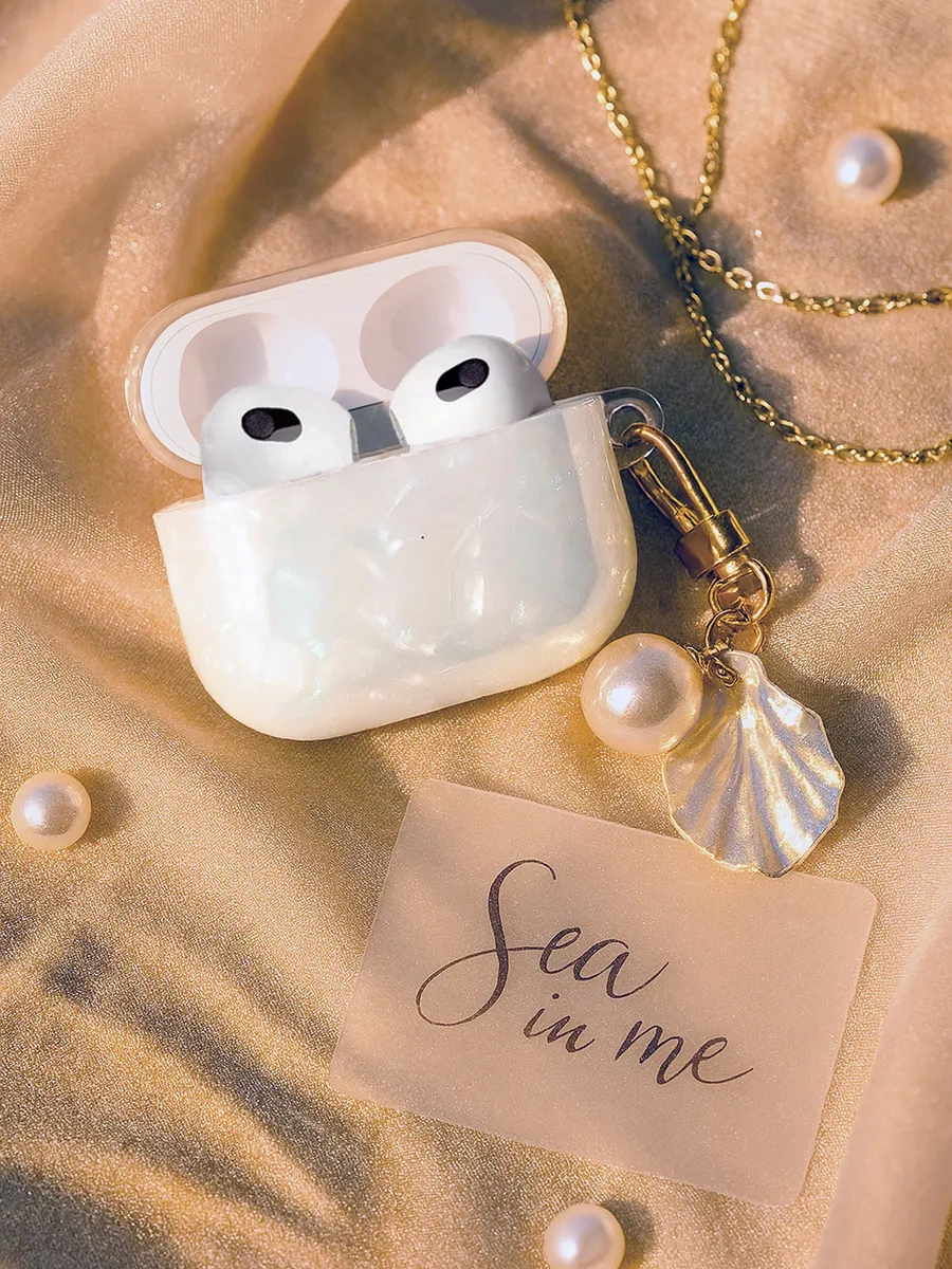 Case By Case Airpods 3 İçin Şık Silikon Kılıf 67303535 Beyaz