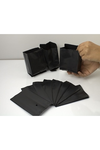 Fide Poşeti 9x15 cm 5 KG Fide Torbası Fidan Poşeti Fidan Torbası Bitki Yetiştirme