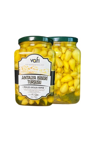 Vafi Turşu Serisi Antalya Biberi Turşusu 1000cc-500gr-8480