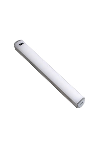 Symbee Usb Şarjlı, El Fırçası Kontrollü, Manyetik & Deliksiz Kurulum, Sürekli Parlaklık Ayarlamalı 10cm Beyaz Işık Led Uzun条状 Lambası Dolap, Mutfak Için Beyaz