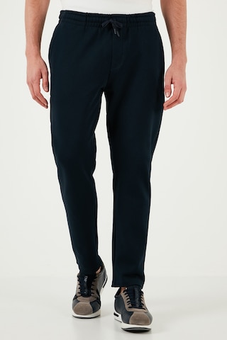 Buratti Pamuklu Regular Fit Normal Bel Düz Paça Erkek Pantolon 5908059 Indigo