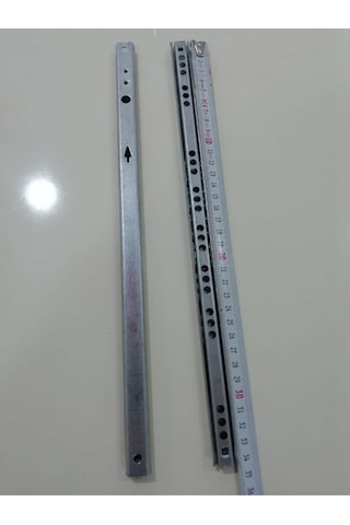17mm x 340 mm çekmece rayı