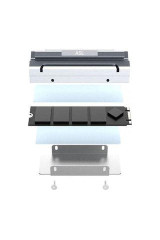 Nvme M.2 Ssd Alüminyum Soğutucu M.2 Nvme Ssd Pasif Soğutucu 2280 Diğer