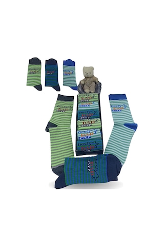 Garanti Çorap Eğlenceli Desenli Unisex Soket 6 Lı 1t Çok Renkli