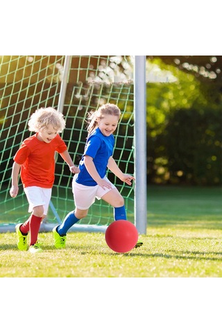 Ranyeek Sessiz Çocuk Basketbol Topu - Yeşil, 24 Cm, 7 Numaralı, Güvenli Ve Yıkanabilir, Çok Amaçlı Oyun İmkanı